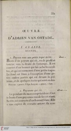 Oeuvre d’Adrien van Ostade