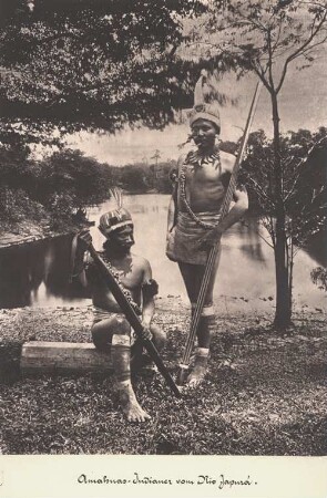 Amahuas-Indianer vom Rio Japurá