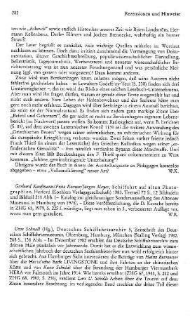 Schiffahrt auf alten Photographien, bearb. von Gerhard Kaufmann, Fritz Kempe und Jürgen Meyer : 3., verb. Aufl., Herford, Koehler, 1983