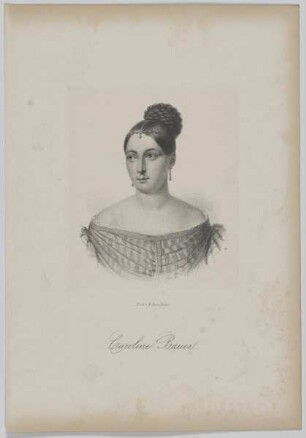 Bildnis des Caroline Bauer