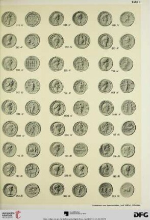 Tafel I-XVI