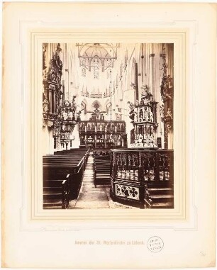 Marienkirche, Lübeck: Innenansicht