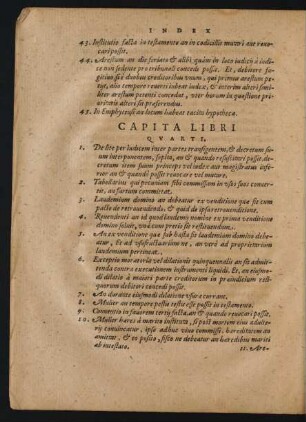 Capita Libri Quarti.