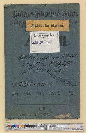 Mobilmachung 1914.- Deutsche Handelsschiffe im Auslande