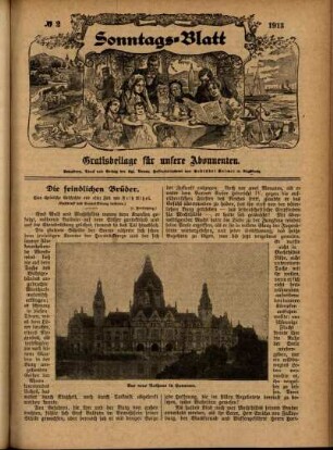 Ausgabe vom Sonntag, den 12. Januar 1913.
