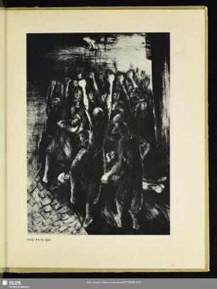 Die Furien : Illustration zu "Germinal" von Emile Zola