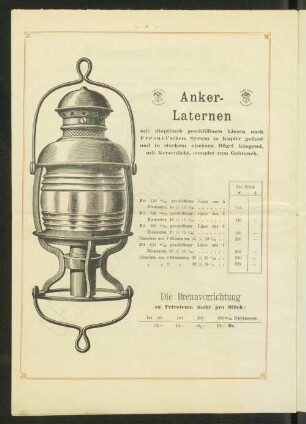 Anker-Laternen