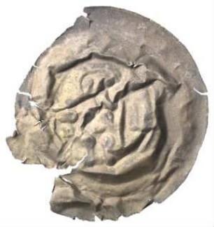 Fundmünze, Brakteat, um 1200 - 1230?