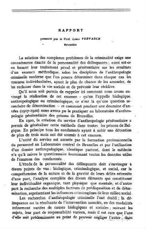 725-730, Rapport