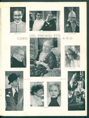 Cómo los veremos este año