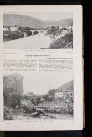 Von der italienischen Grenze.