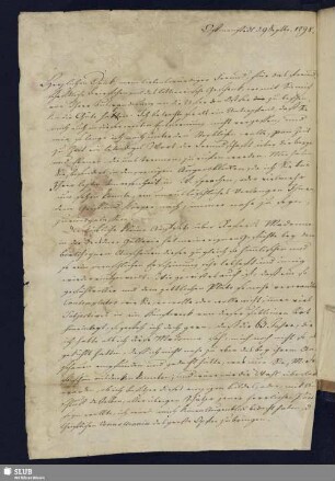 Bl. 54v-55. Brief von Wieland