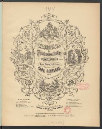 Bilder aus Süden : vier Fantasiestücke für das Pianoforte : Op. 86