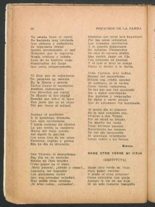 Dame otro verde mi vieja : (Restituta)
