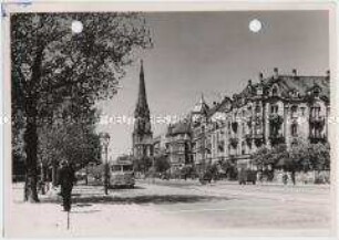 Karlsruhe, Durlacher Allee, Kirche St. Bernhard