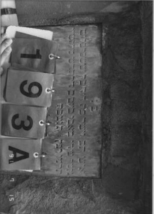 Grabstein 193 [Hahn S. 47 Grab-Nr. 156/157]: Grabstein 193A [Hahn S. 47 Grab-Nr. 156/157]