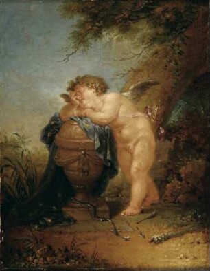Trauernder Amor