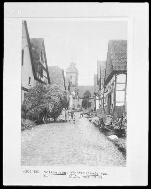 Wächterstraße von Süden