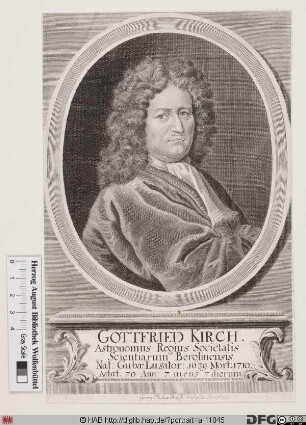 Bildnis Gottfried Kirch