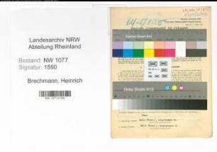 Entnazifizierung Heinrich Brechmann , geb. 15.01.1911 (Polizist)