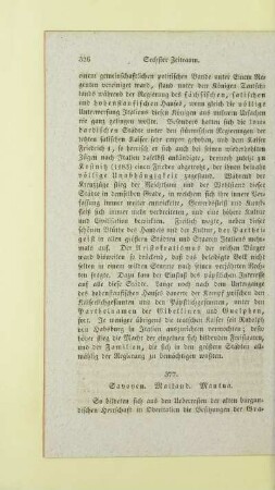 377. Savoyen. Mailand. Mantua