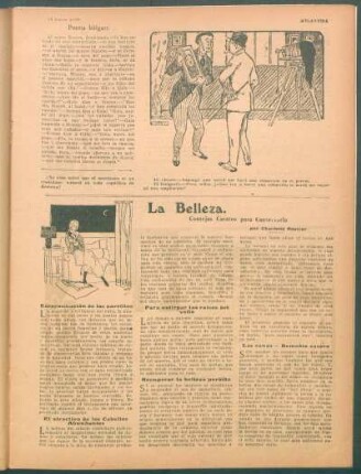 La Belleza. : Consejos caseros para conservarla.