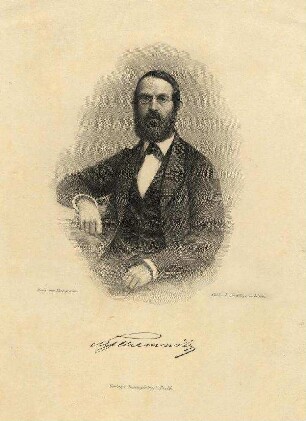 Bildnis von Mathäus Friedrich Chemnitz (1815-1870)