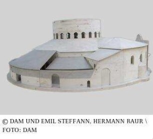 San Stefano Rotondo - Modell des Gesamtgebäudes