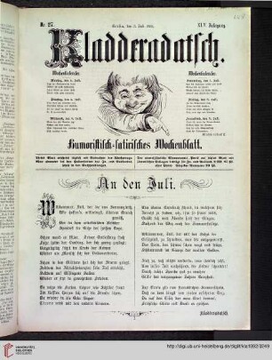 Hefte 27-31, Juli 1892