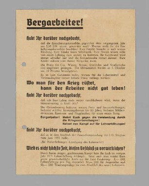 "BERGARBEITER!"