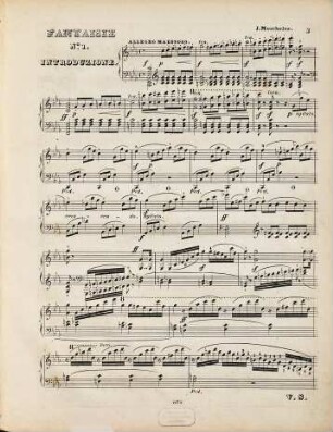 Souvenirs de Belisaire : deux fantaisies ; pour le pianoforté ; sur des airs favoris de l'opéra de Donizetti, Belisario, 1