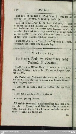 Valencia, die Haupt-Stadt des Königreiches dieses Namens, in Spanien