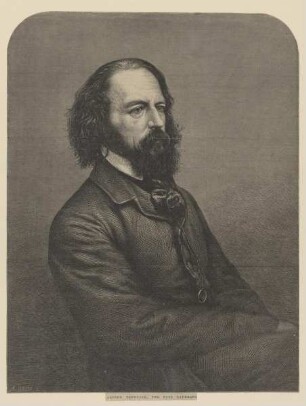 Bildnis des Alfred Tennyson