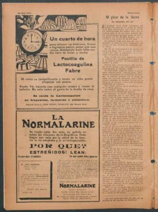 Al girar de la tierra : La conquista del sol