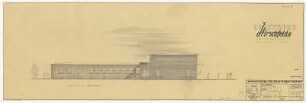 Küchengebäude mit Speisesaal, Ansicht von Südwesten