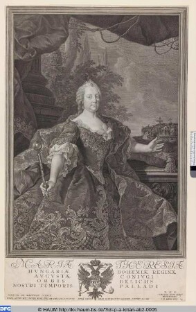 Maria Theresia, Kaiserin von Ungarn und Böhmen