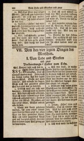 576-587, 885. Ach Herr! lehre mich bedenken, ... - 900. Herr Jesu Christ, wahr Mensch ...