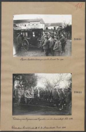 beim Marketenderwagen in St. Benoit