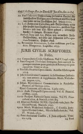 Juris Civilis Scriptores.