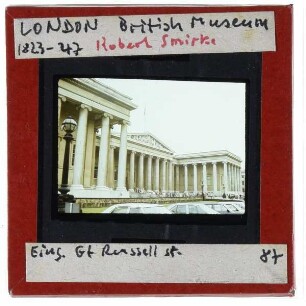 London, British Museum : Haupteingang