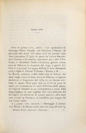 Diari della città di Palermo : dal secolo XVI al XIX ; pubblicati su' manoscritti della Biblioteca Comunale, 18