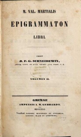 Epigrammaton libri, 2