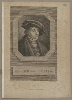 Bildnis des Ulrich von Hutten