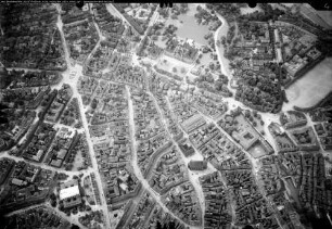 Hannover, Innenstadt (Senkrechtaufnahme)