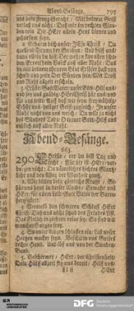 Abend-Gesänge.