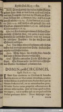 Domin. post. Circumcis. Epist. Tit. II. 11-14
