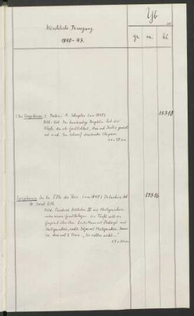 Kirchliche Bewegungen 1840 - 1843