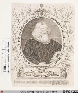 Bildnis Gottfried Olearius (I)