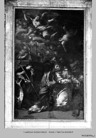 Altar Pannocchieschi d'Elci: Tod des Heiligen Thomas von Villanova