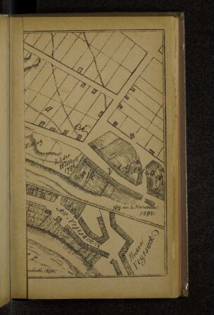 Das Weserufer bei Vegesack 1803.